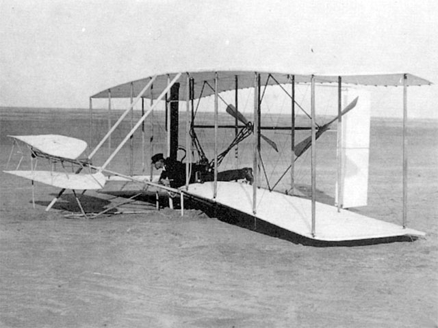 Primo volo in aeroplano